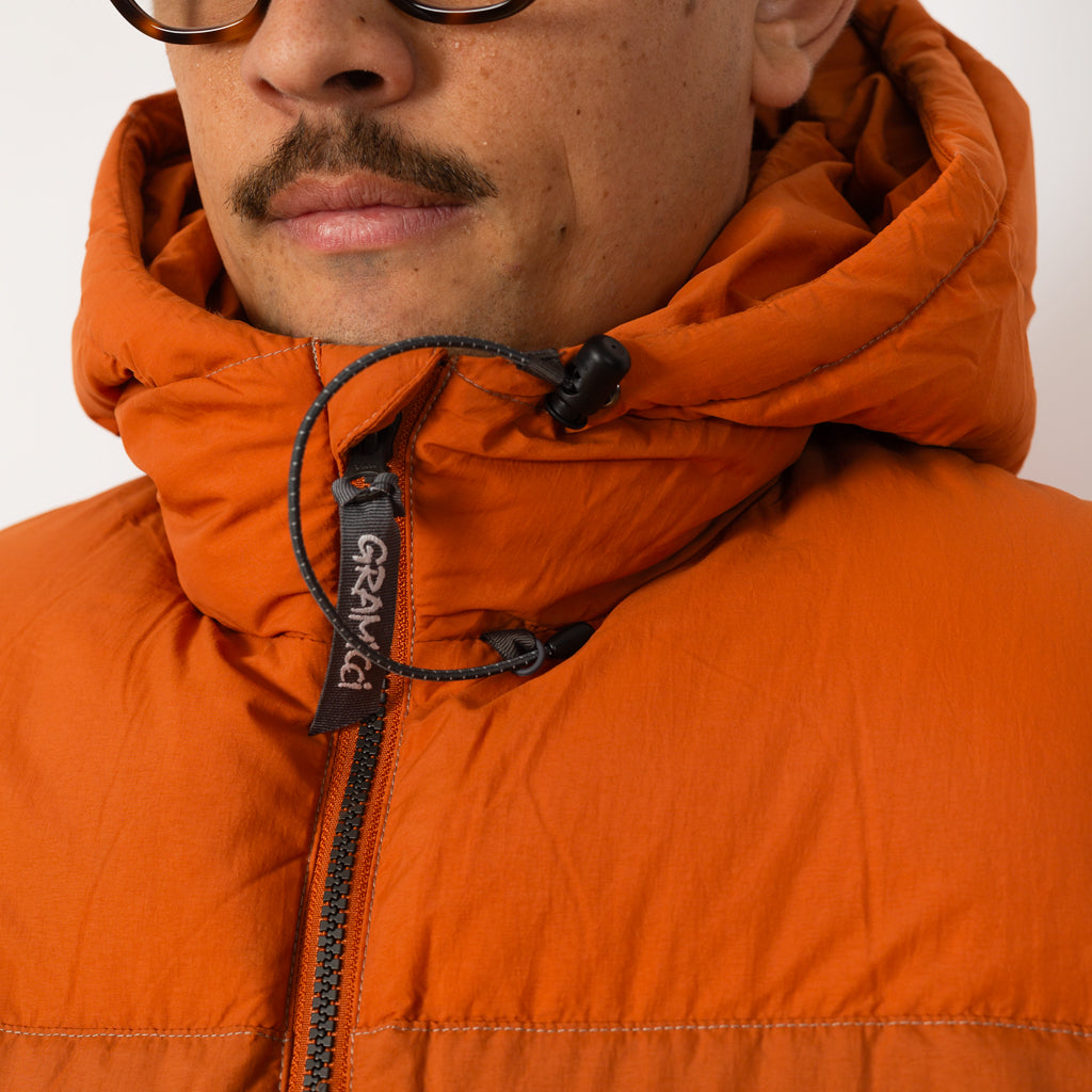 And Wander Down Jacket - Orange