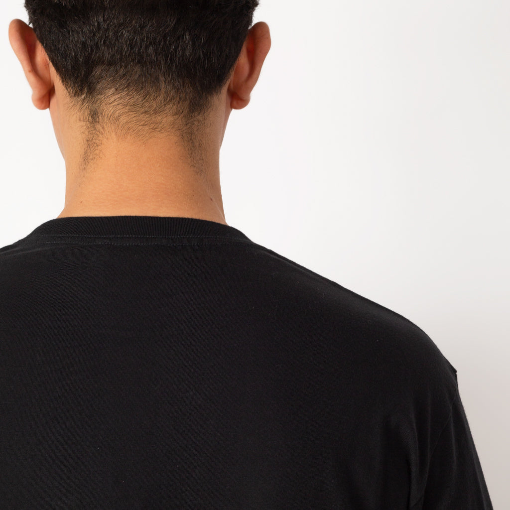 Seamless Crew Neck Tee - Black