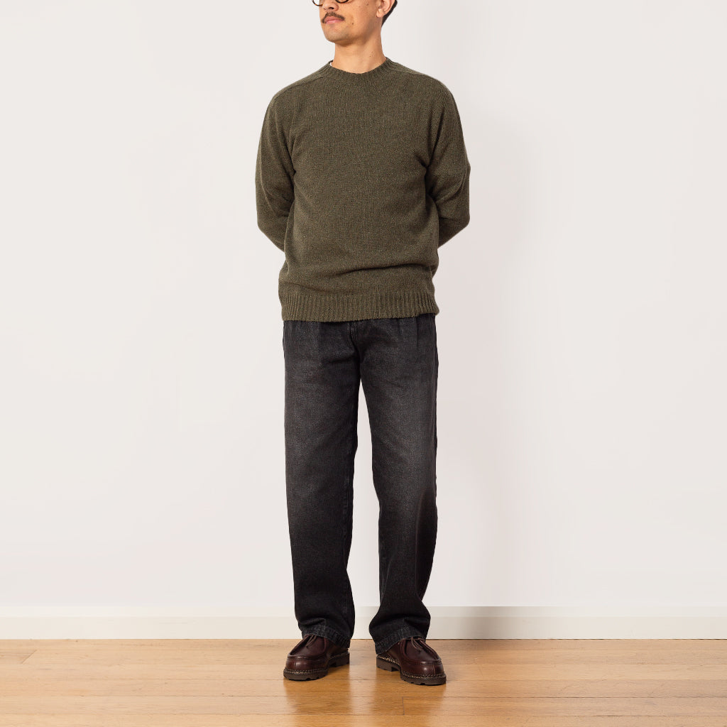 Origin for Peggs & son Seamless Crew - Loden