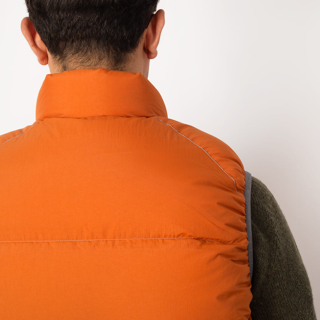 And Wander Down Vest - Orange