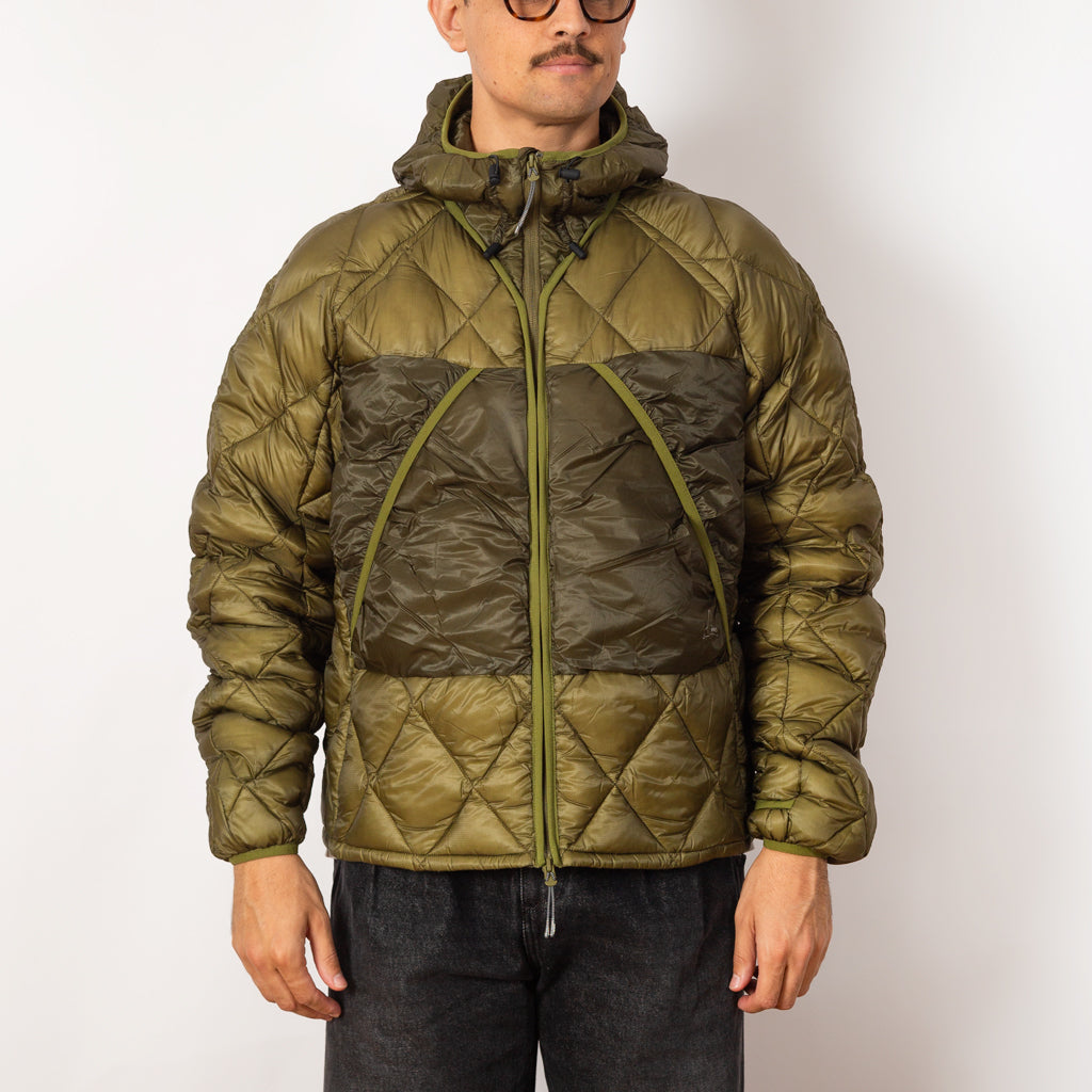 Light Down Jacket - Olive Branch