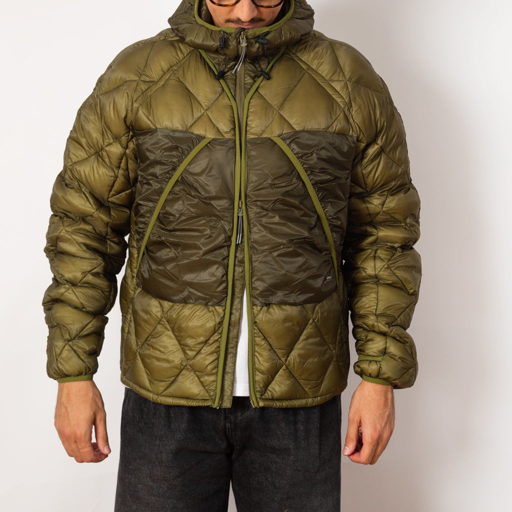 Light Down Jacket - Olive Branch