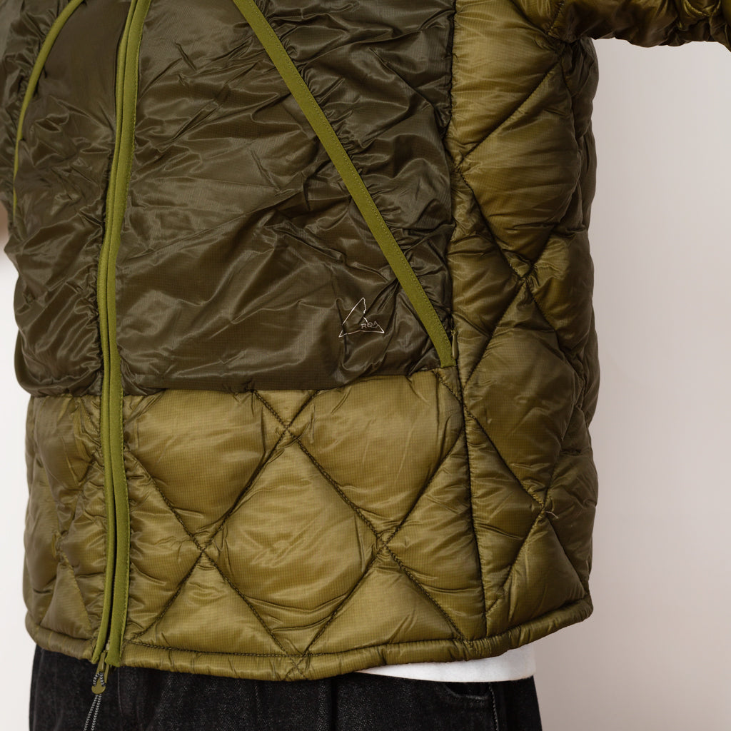 Light Down Jacket - Olive Branch