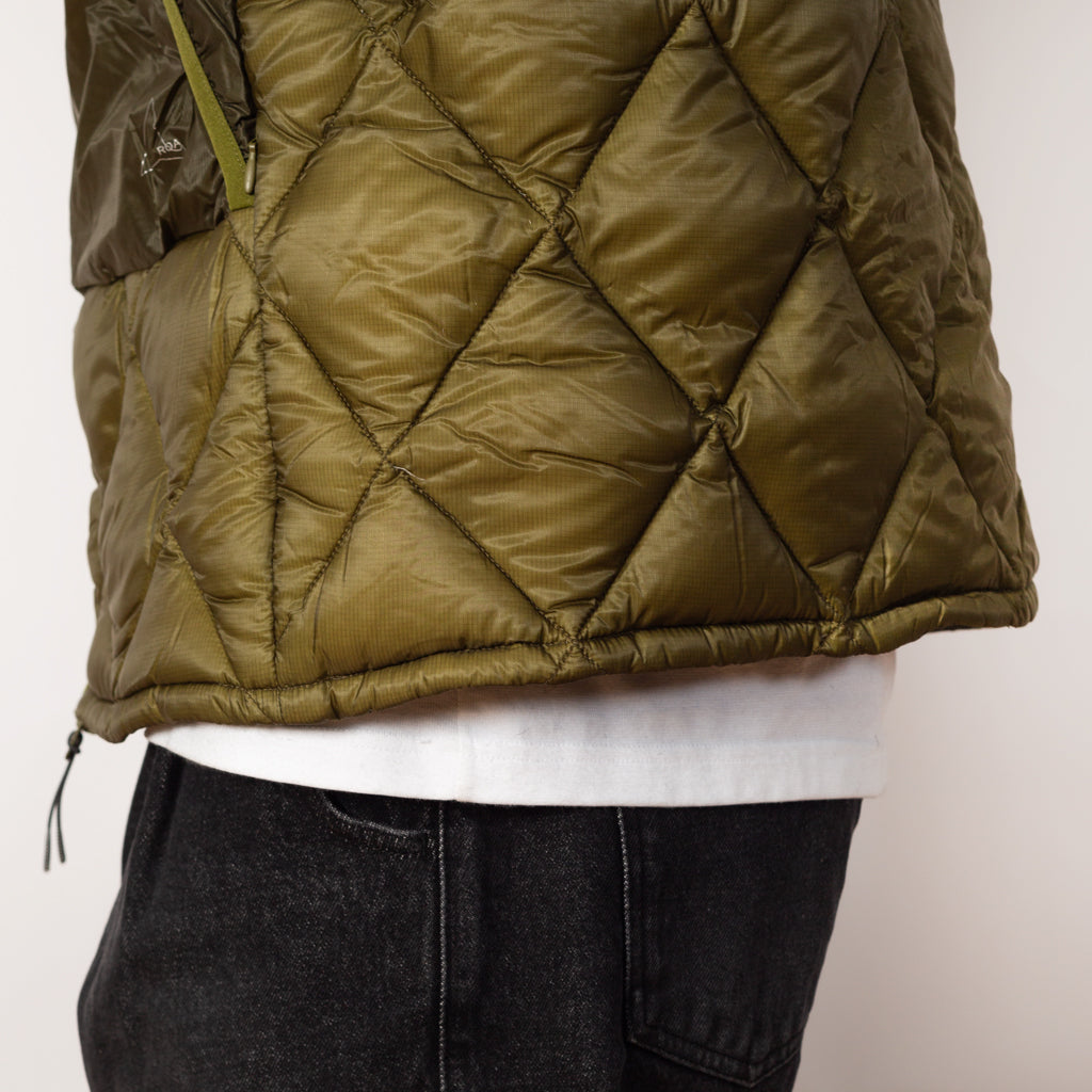 Light Down Jacket - Olive Branch