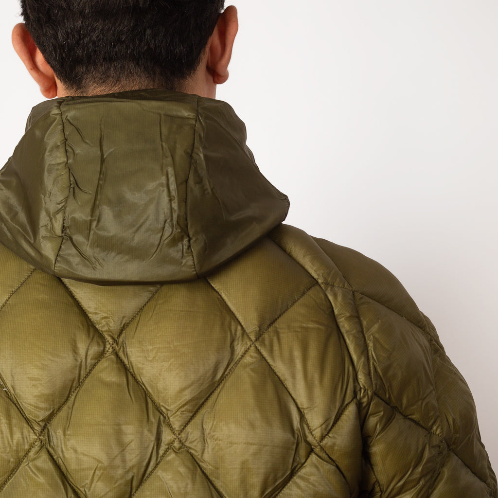 Light Down Jacket - Olive Branch