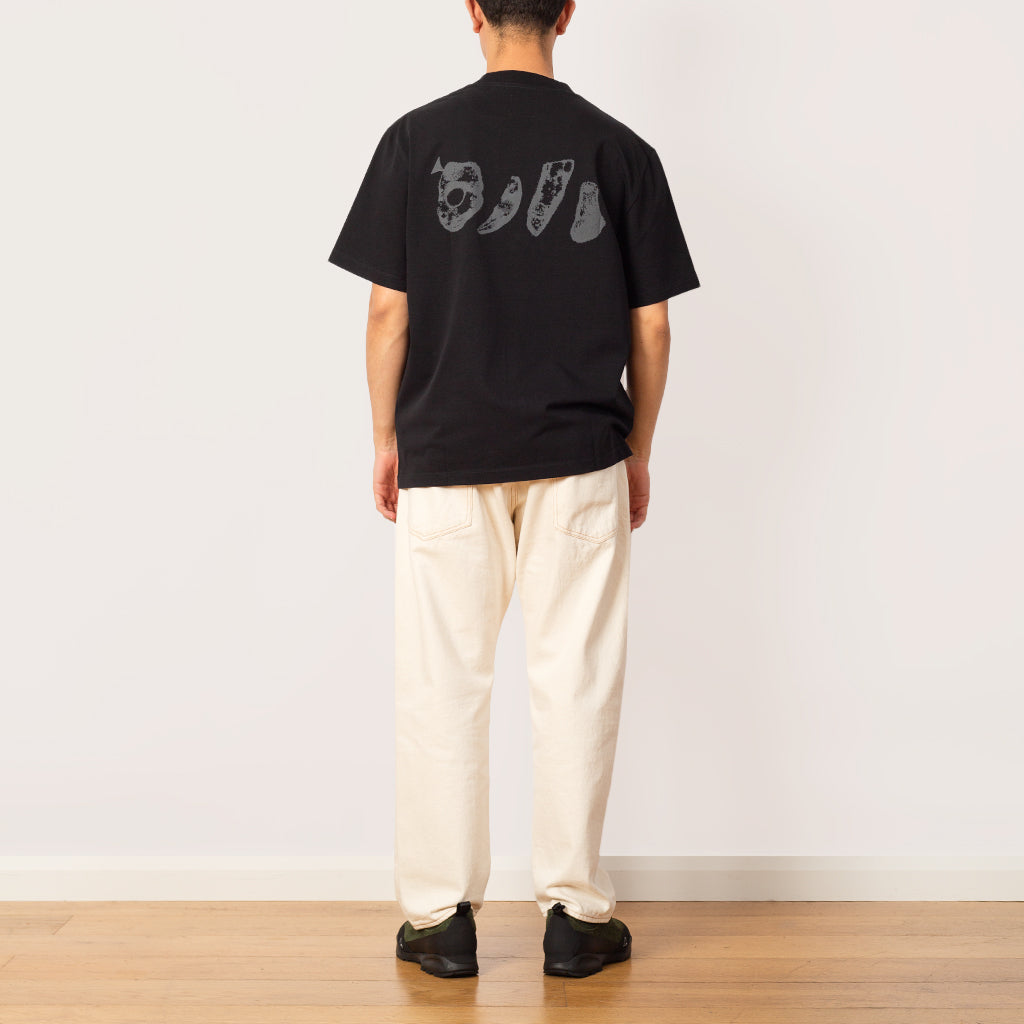 Graphic Boxy Tee - Black