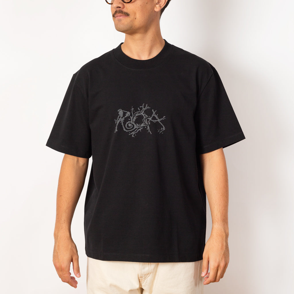 Graphic Boxy Tee - Black