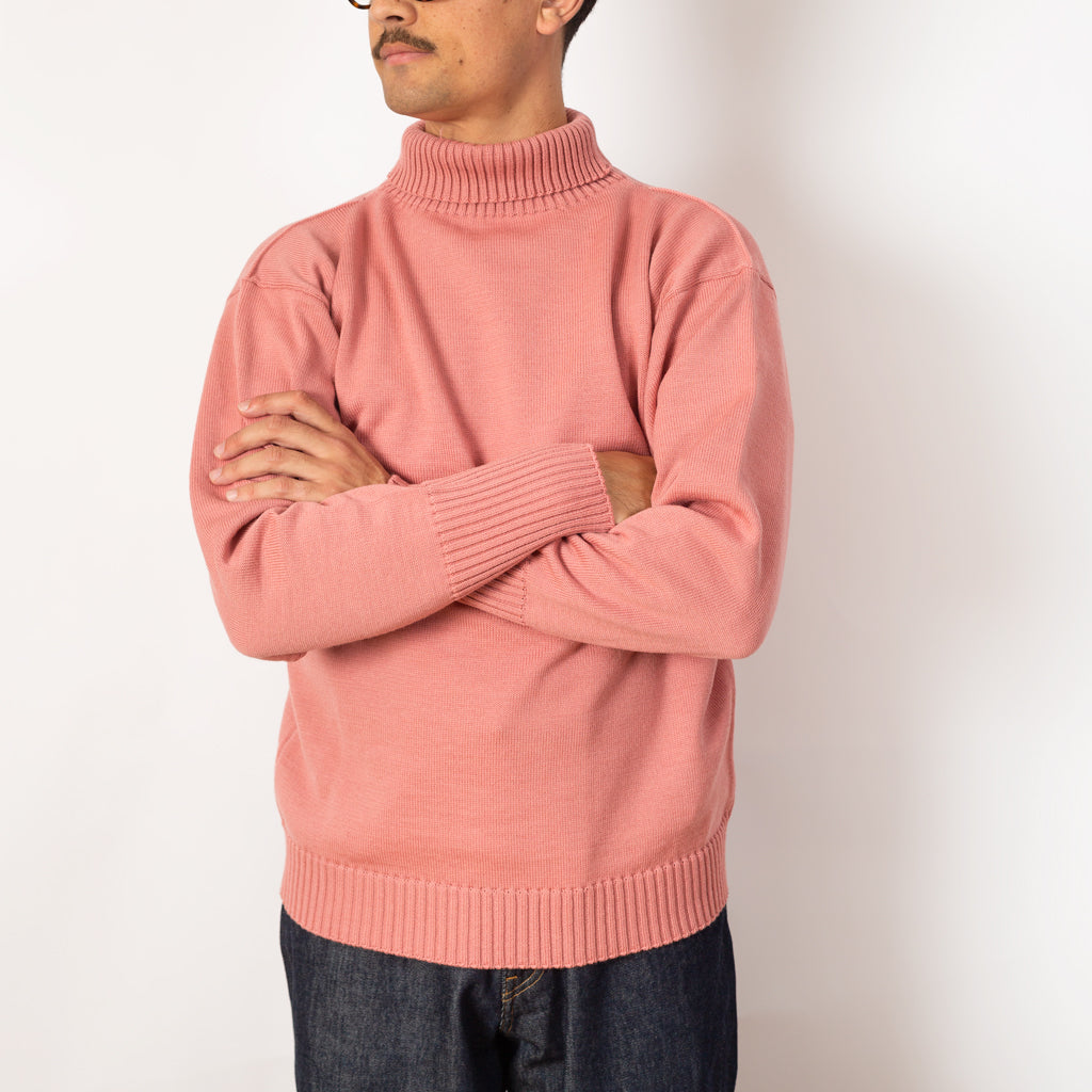 Pink turtleneck hotsell