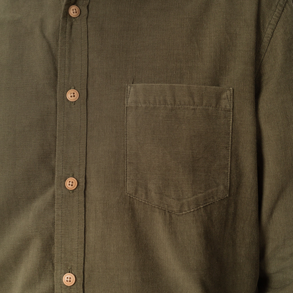 Direction Babycord Shirt - Olive