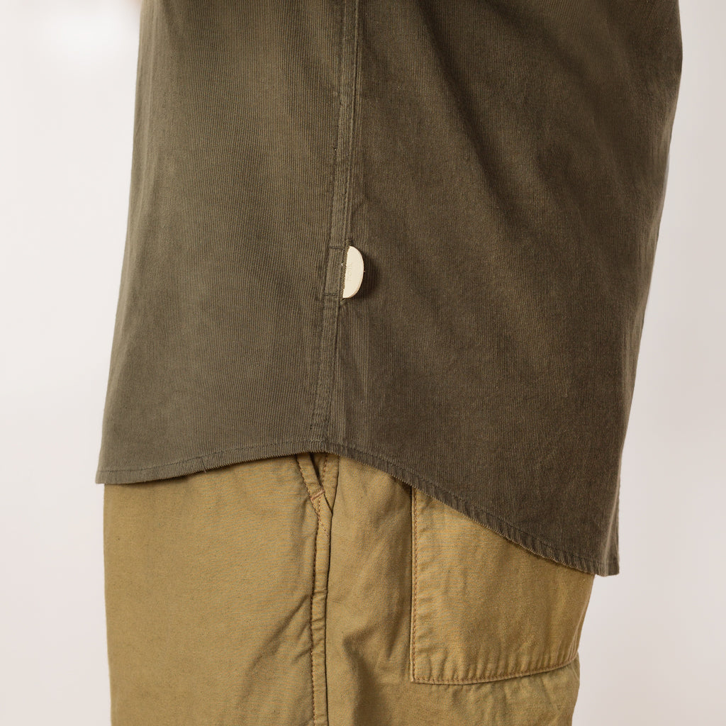 Direction Babycord Shirt - Olive