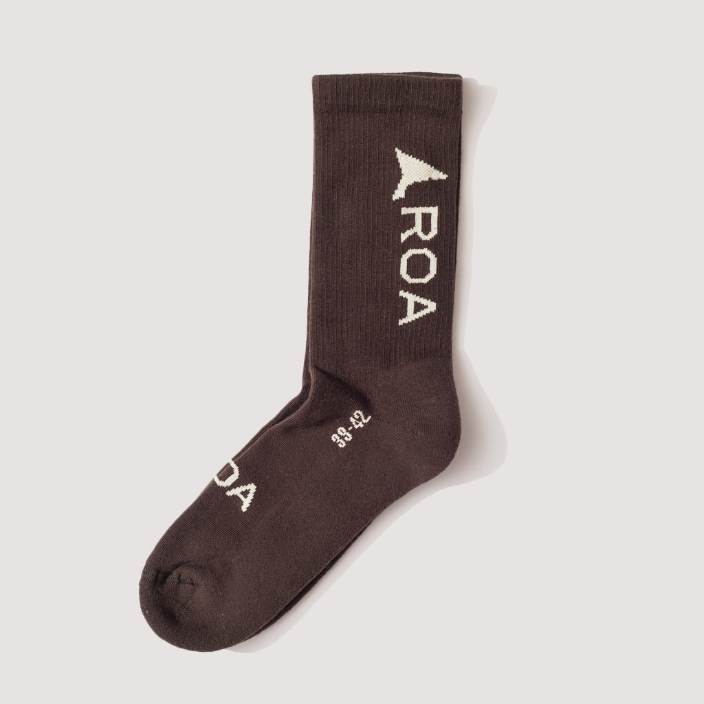 Logo Socks - Dark Brown