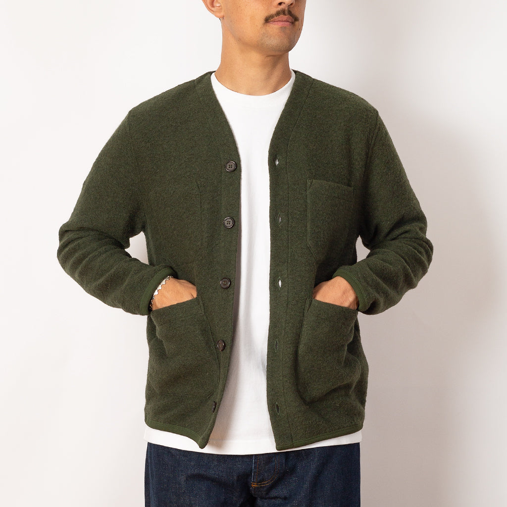 Fleece cardigan hotsell