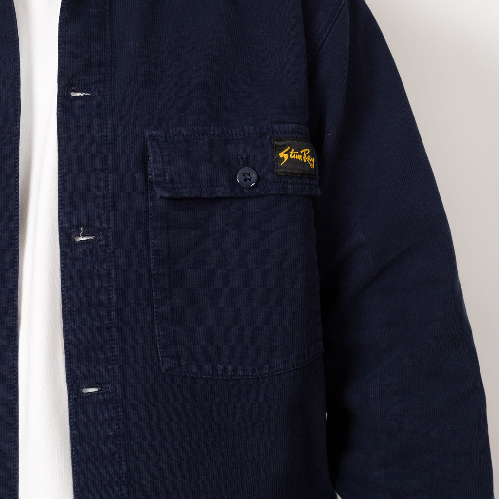 CPO Shirt - Navy Bedford Cord