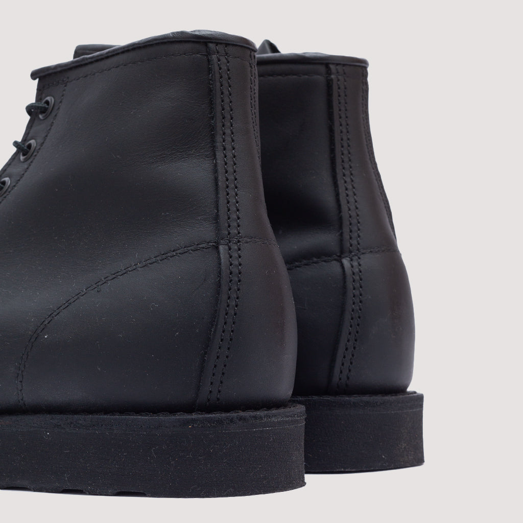 Classic Moc Toe 6" Boot - Triple Black (08074)