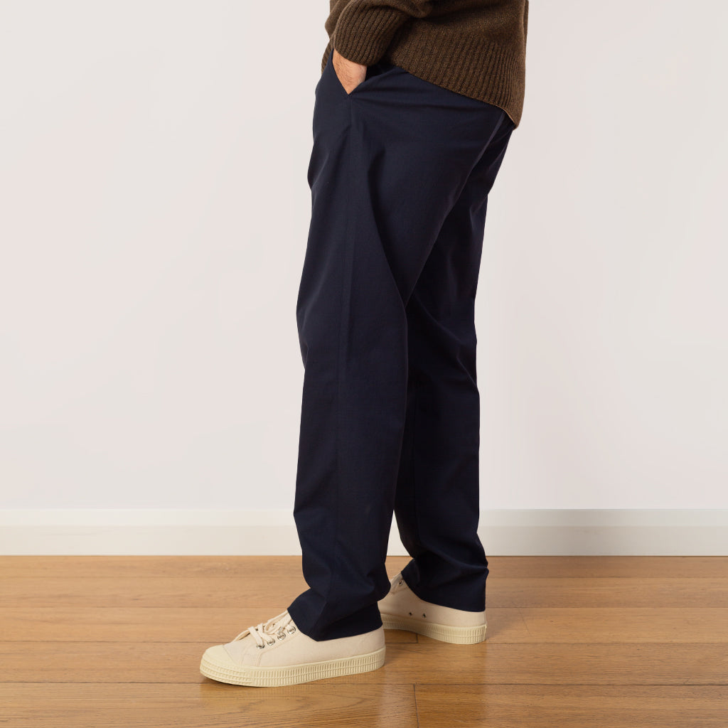 Ezra Solotex Trouser - Navy