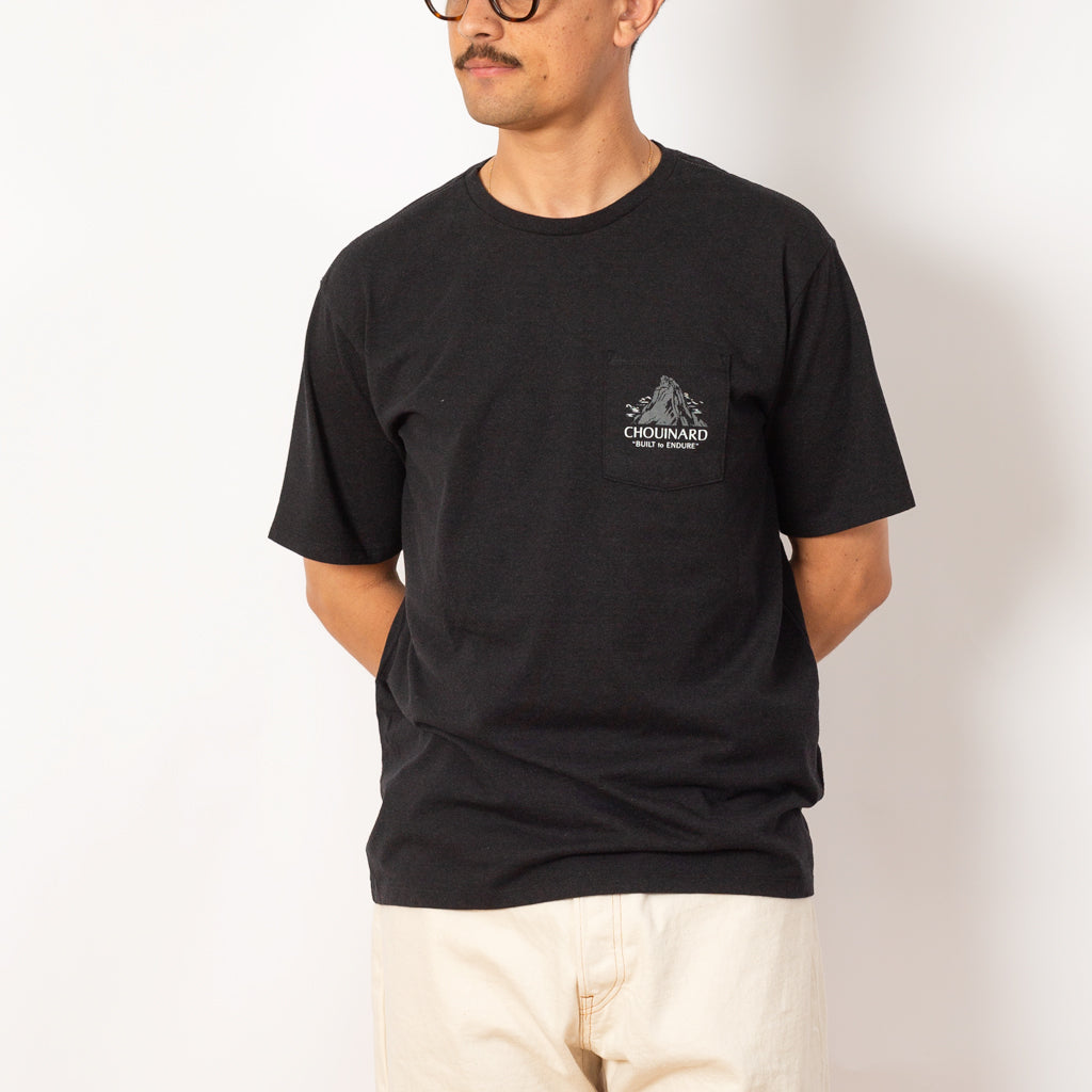 Chouniard Chest Pocket Tee - Ink Black