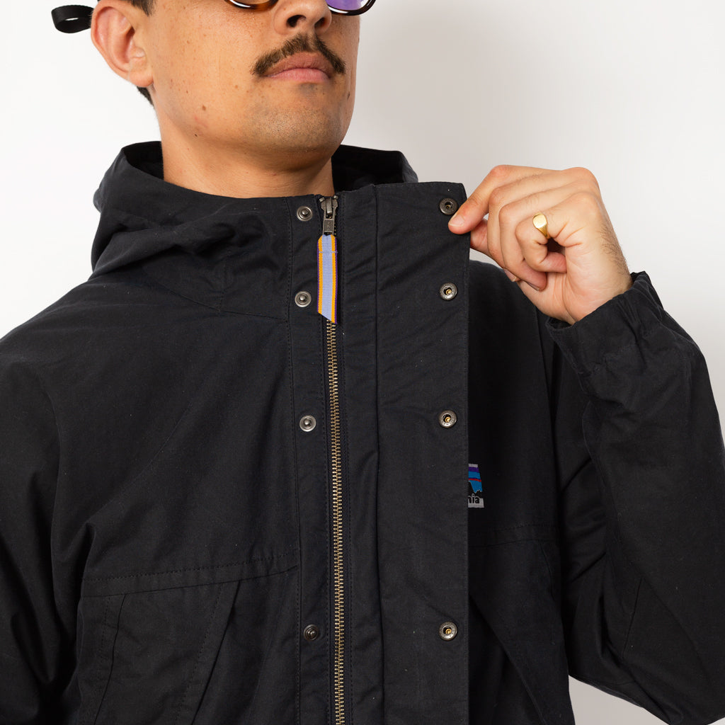 Waxed Cotton Jacket - Pitch Blue