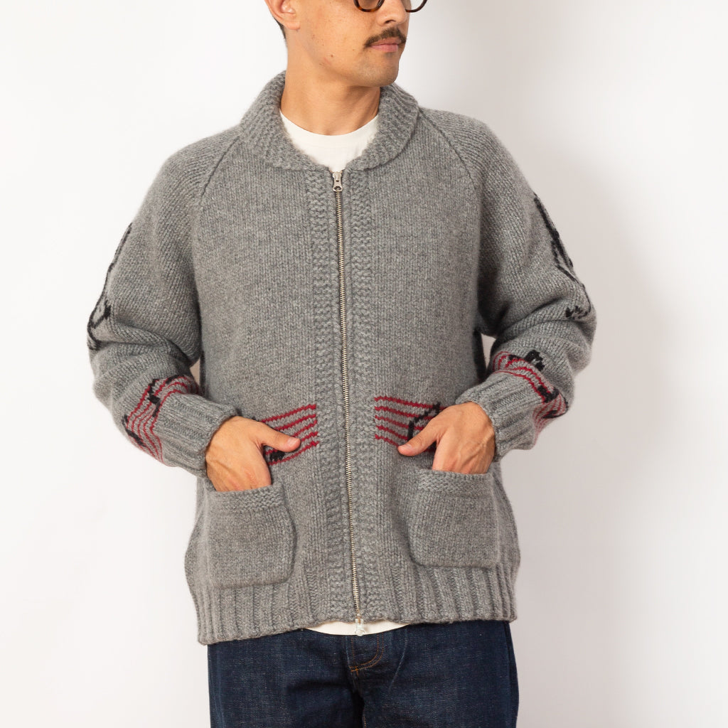 Cowichan Cardigan - Grey