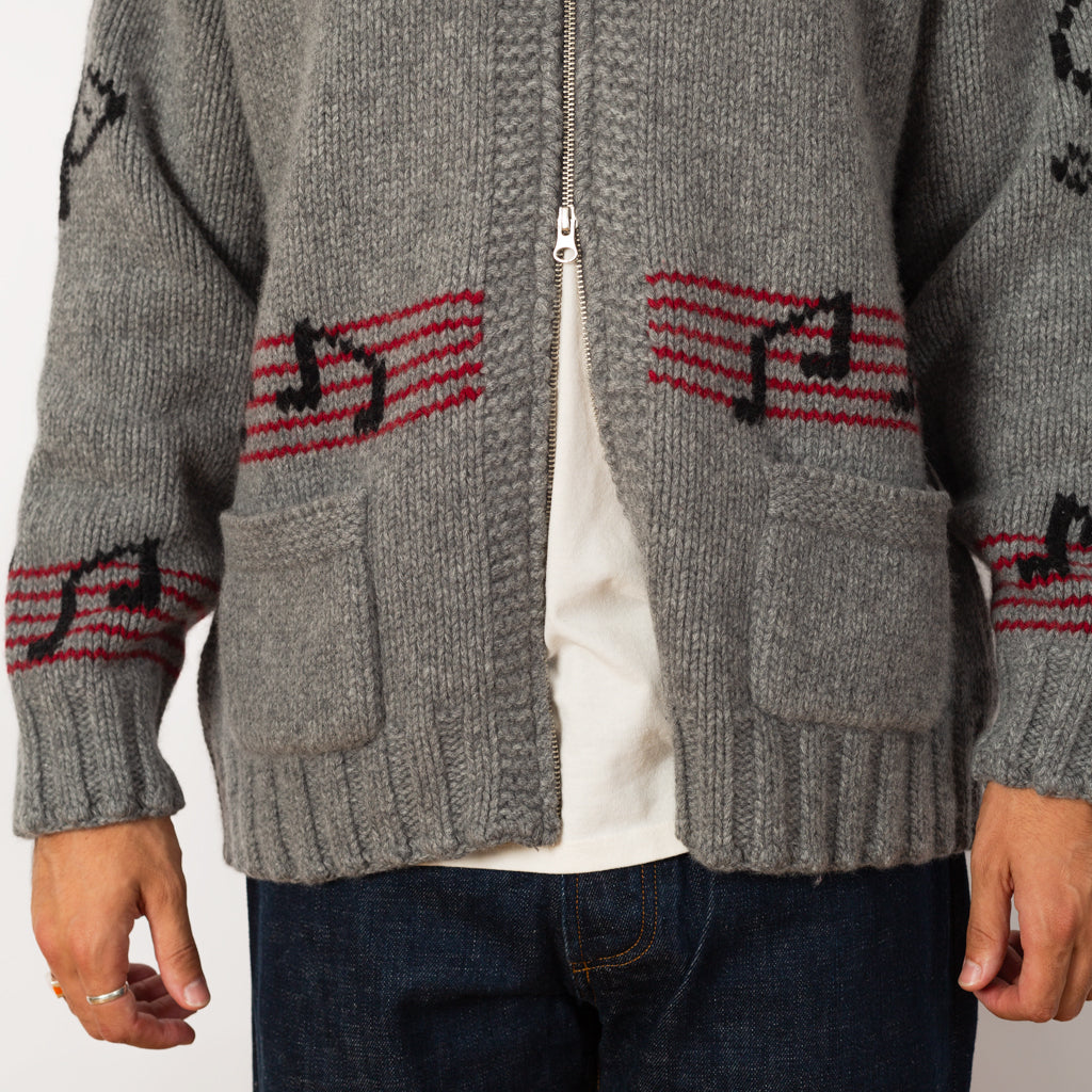 Cowichan Cardigan - Grey