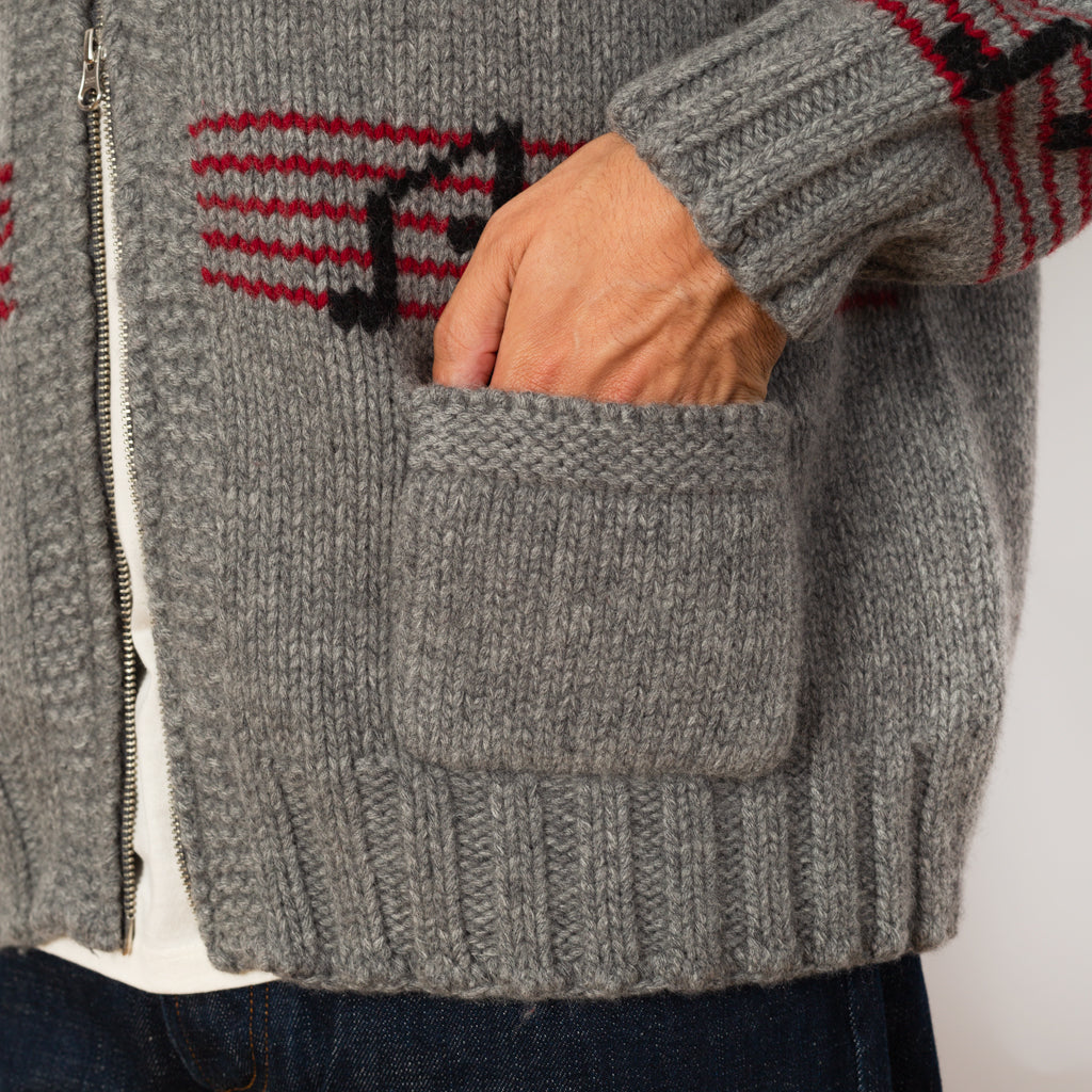 Cowichan Cardigan - Grey