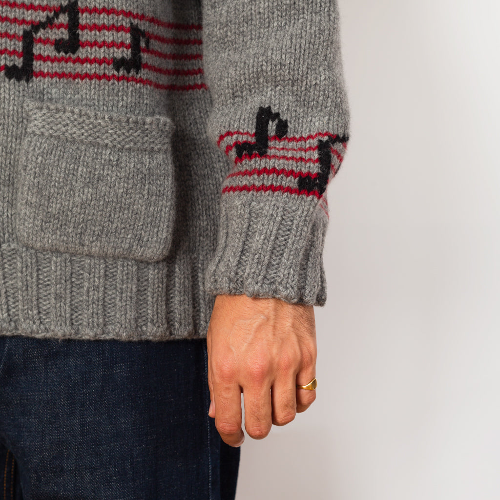 Cowichan Cardigan - Grey