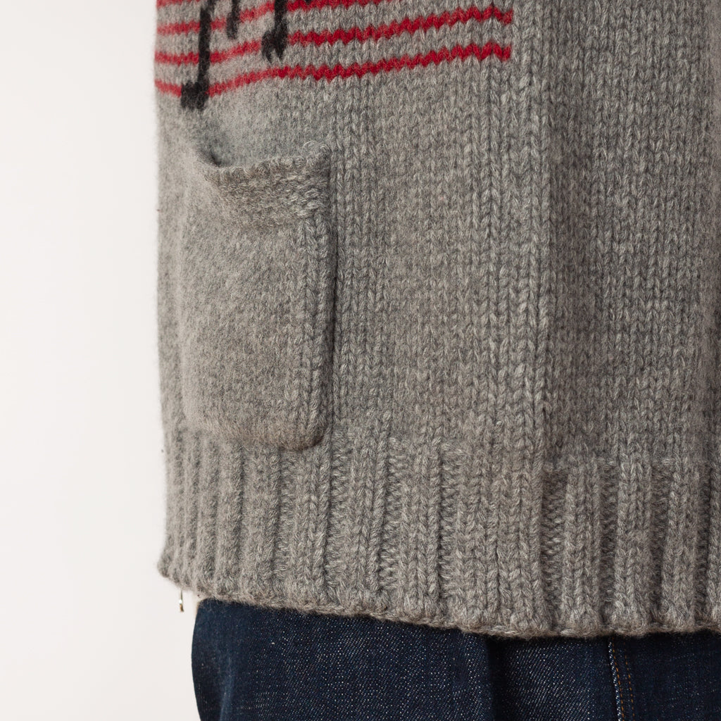 Cowichan Cardigan - Grey