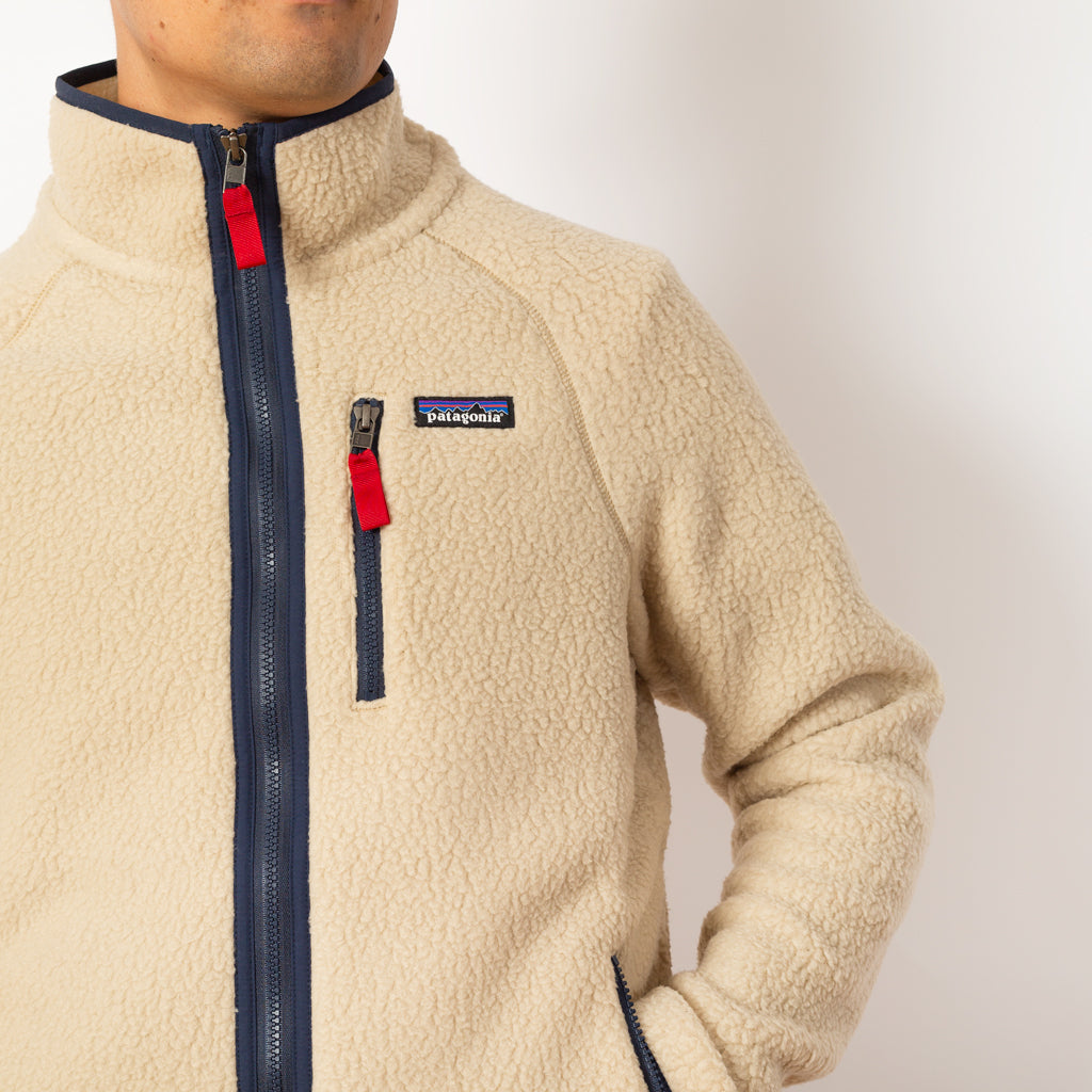 Retro Pile Jacket - El Cap Khaki