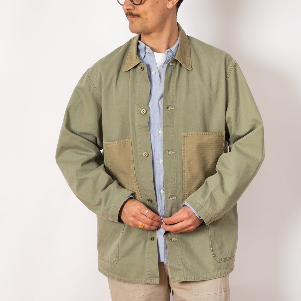 Utility Coverall Jacket - Green