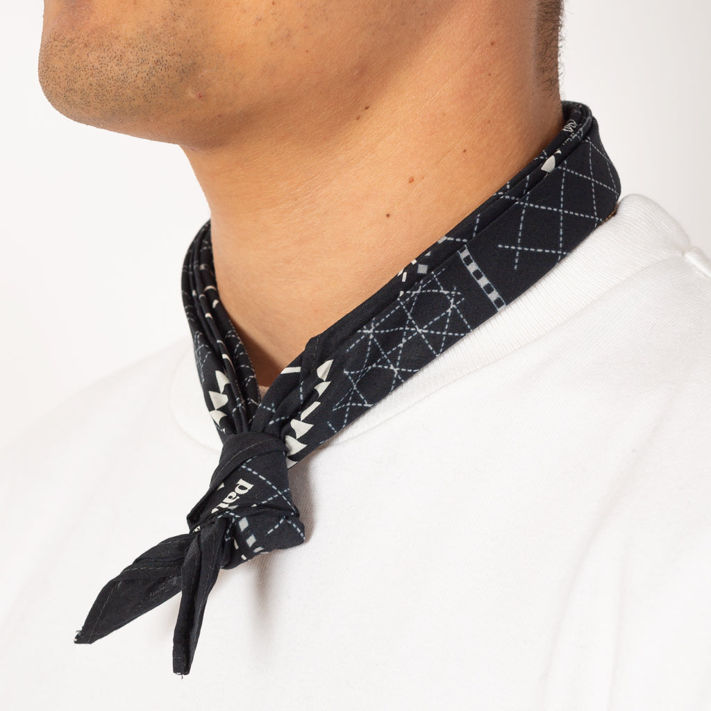 Bandana - Mountain Grid Black