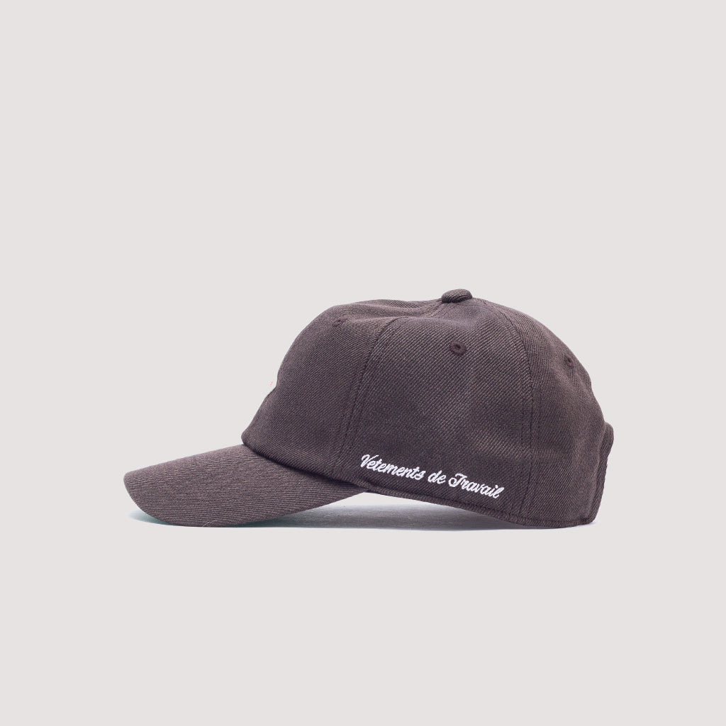 PSG 6 Panel Cap - Brown