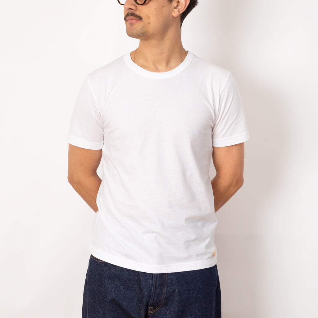 Organic Lightweight Heritage T-Shirt - Blanc