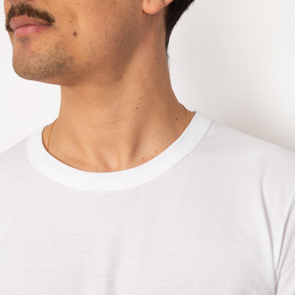 Organic Lightweight Heritage T-Shirt - Blanc