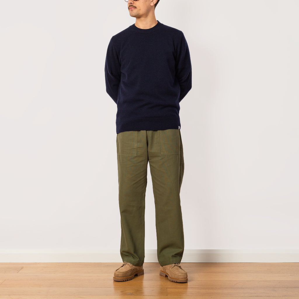 Standard Merino Lambswool Sweater - Dark Navy