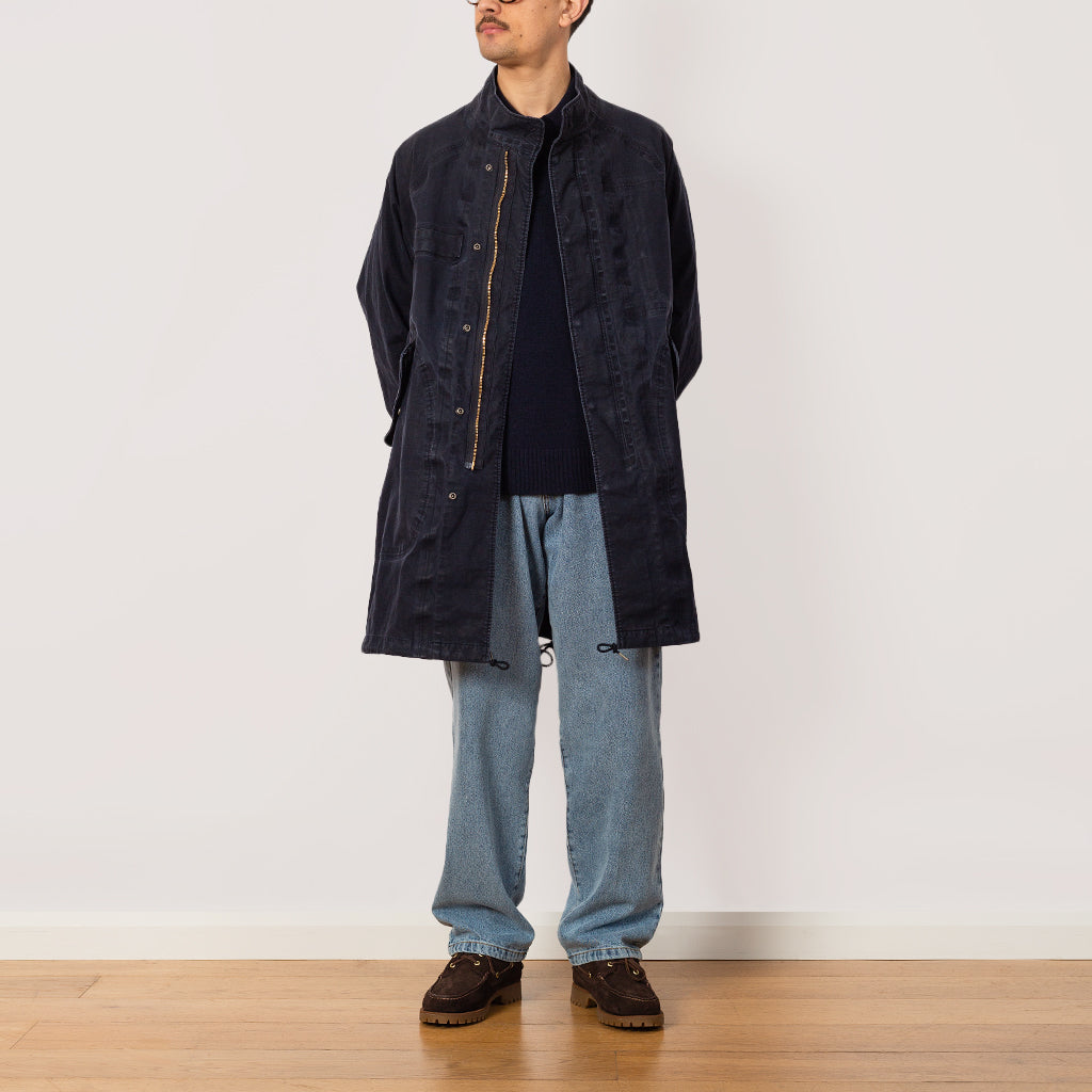 Six-Five Fishtail Parka 3L Damaged - Navy