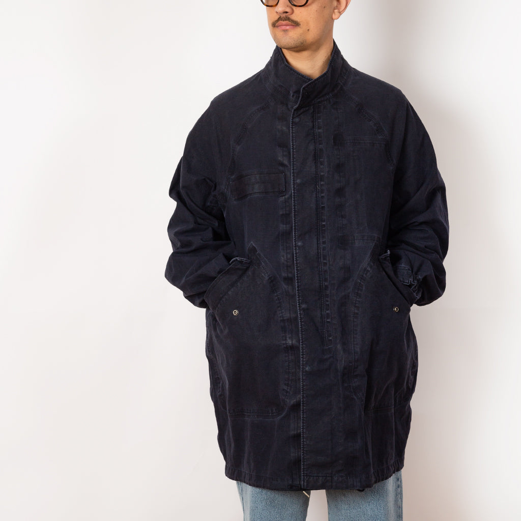 Six-Five Fishtail Parka 3L Damaged - Navy