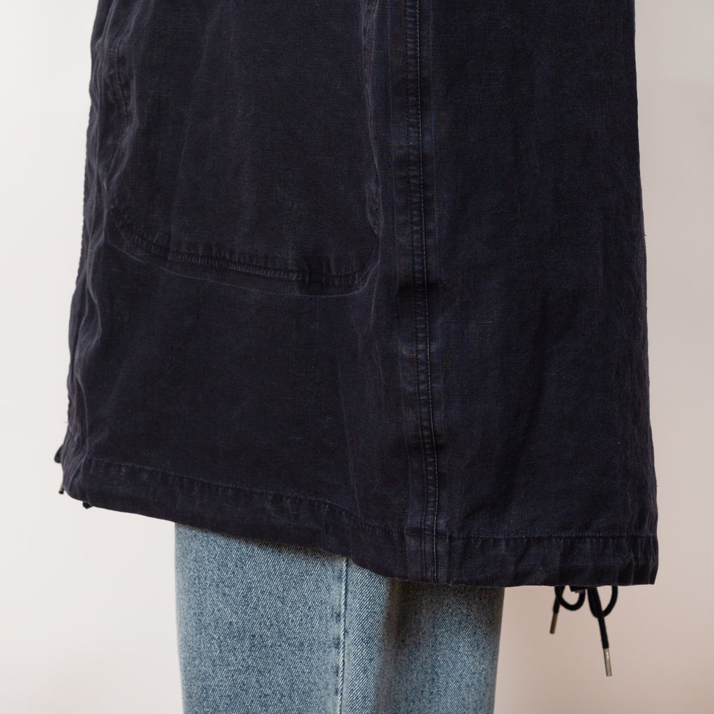 Six-Five Fishtail Parka 3L Damaged - Navy