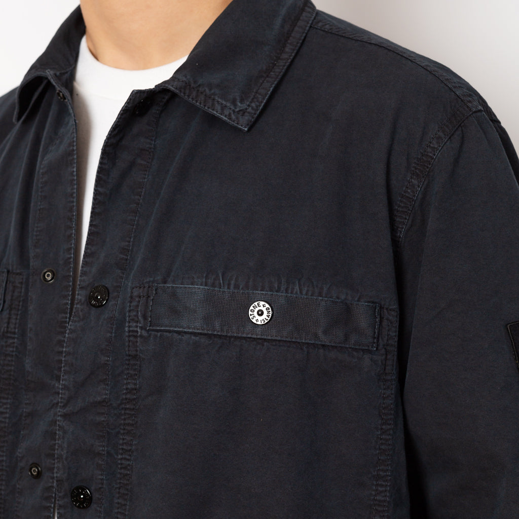 Overshirt S/S - Navy Blue (V0120)