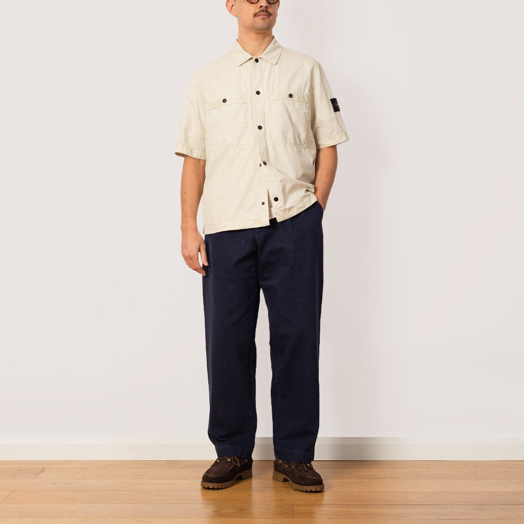 Overshirt S/S - Sand (V0195)