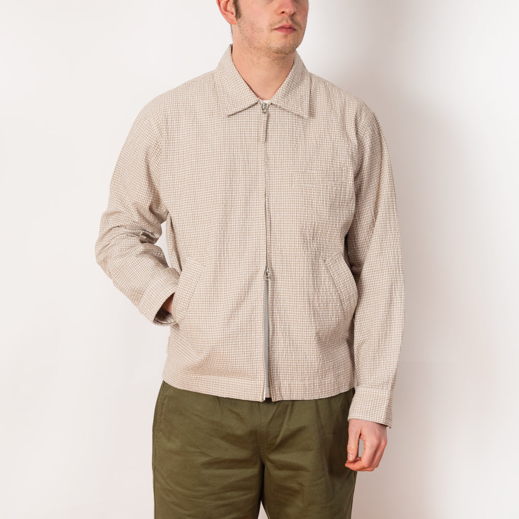 Windcheater Jacket - Ecru/Sand