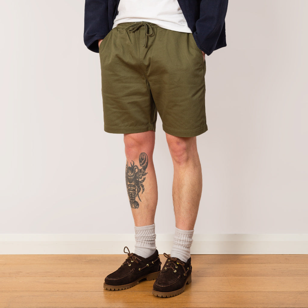 Beach Short - Light Olive