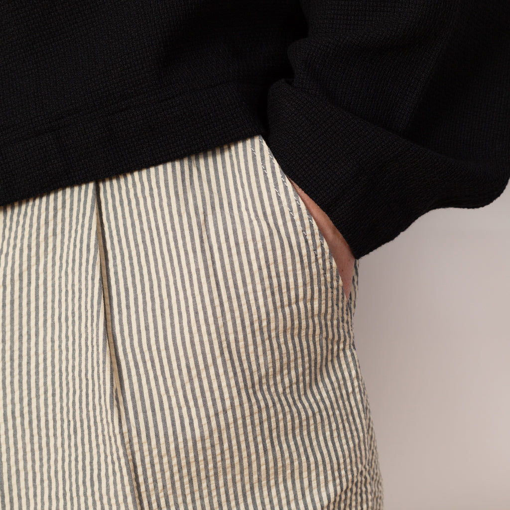 Duke Pant - Grey Stripe