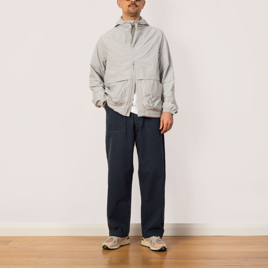 Herringbone Fatigue Pants - Navy