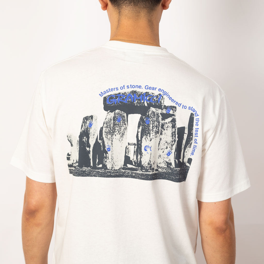 Stonehenge Tee - White