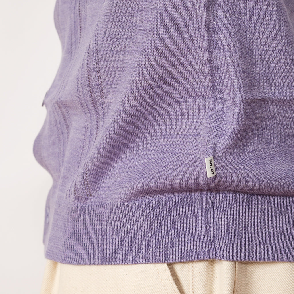 Thor S/S Cardigan 6584 - Violet