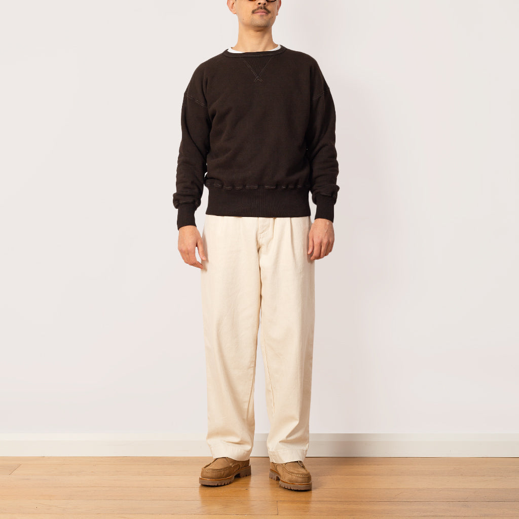 Sweatshirt - Mud Dyed Brown