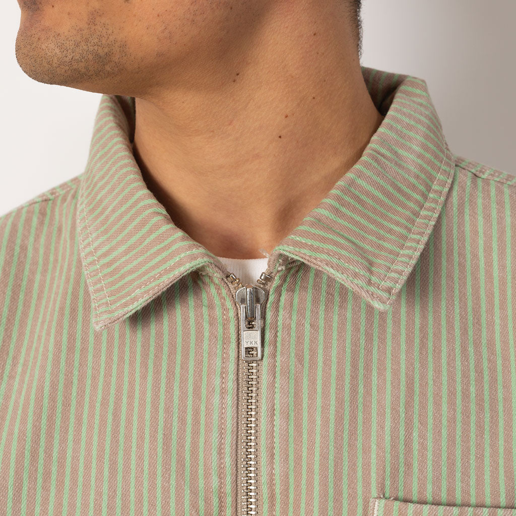 Zip Shirt - Quiet Green Hickory