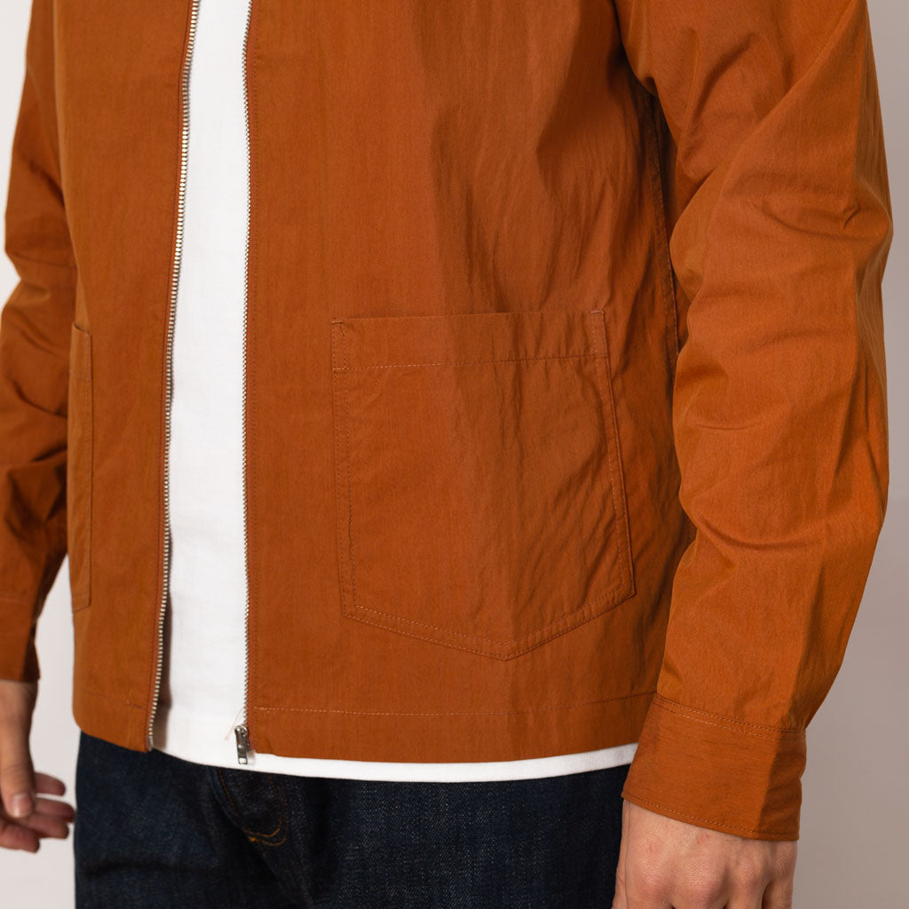 Virgil Zip Shirt 5024 - Caramel