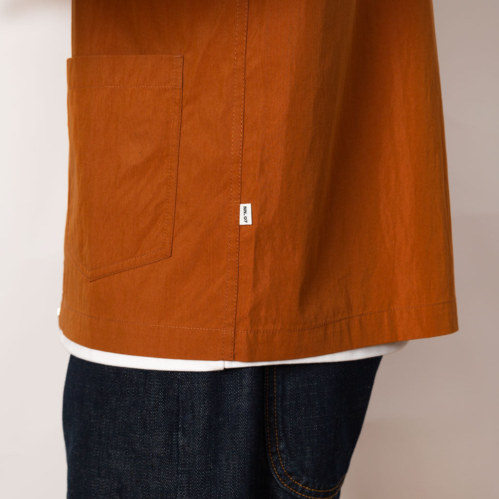 Virgil Zip Shirt 5024 - Caramel