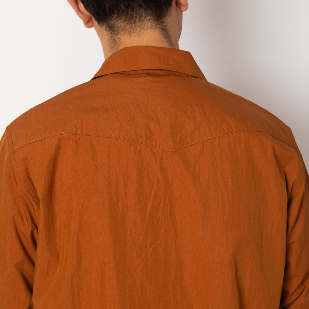 Virgil Zip Shirt 5024 - Caramel