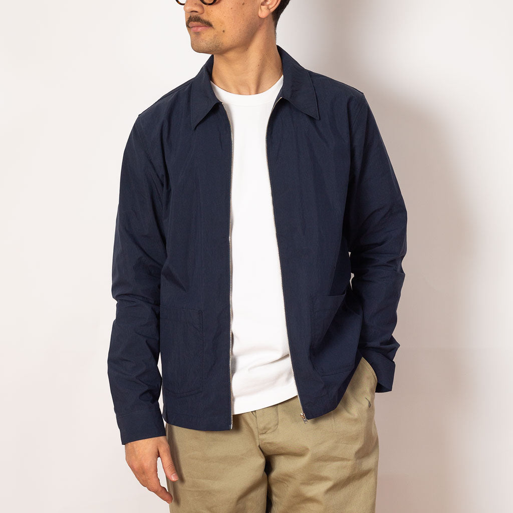 Virgil Zip Shirt 5024 - Navy